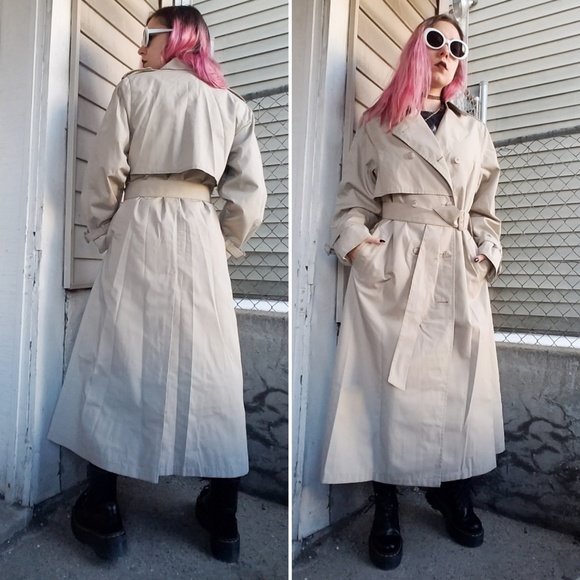 🚫SOLD🚫 VTG London Fog trench coat - Picture 2 of 7
